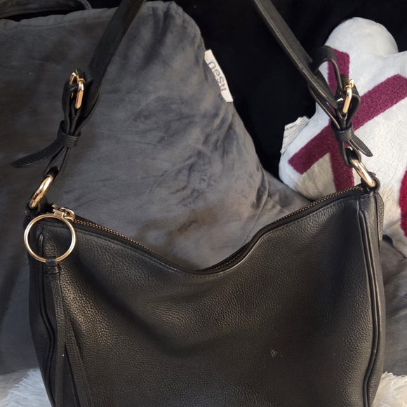 Coach Black Leather Shoulder Bag - Picture 3 of 14